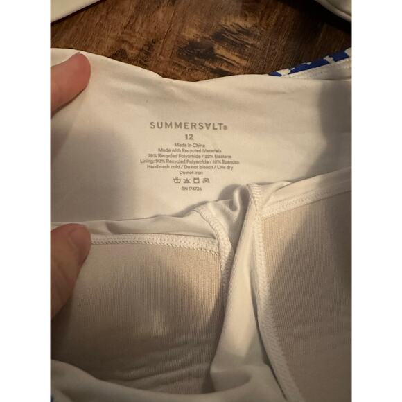 Summersalt Blue One Piece Swimwear - Picture 3 of 3